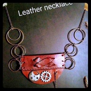 Handmade Leather Necklace